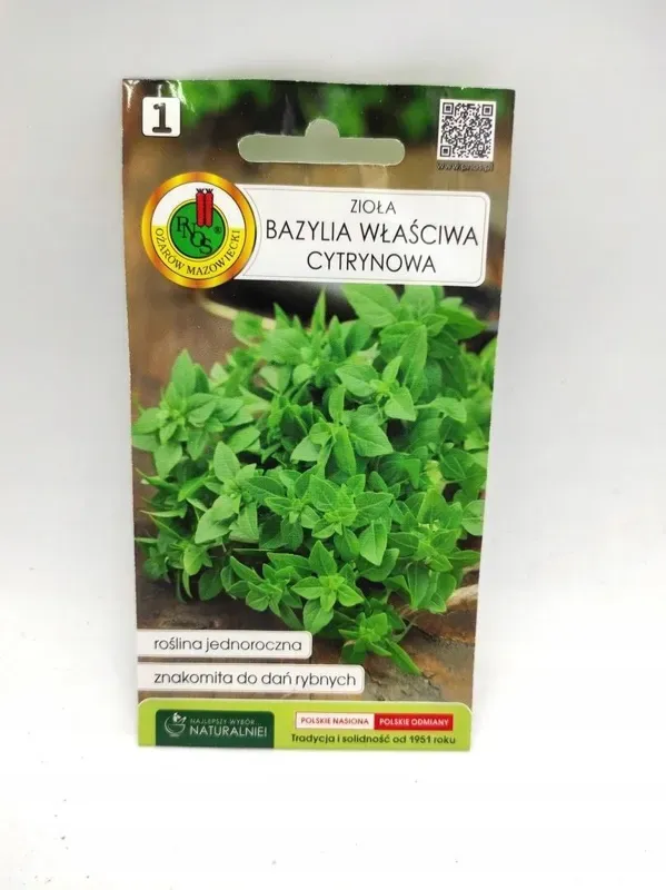 Bazylia Właściwa Cytrynowa 0,2G Nszpm002
