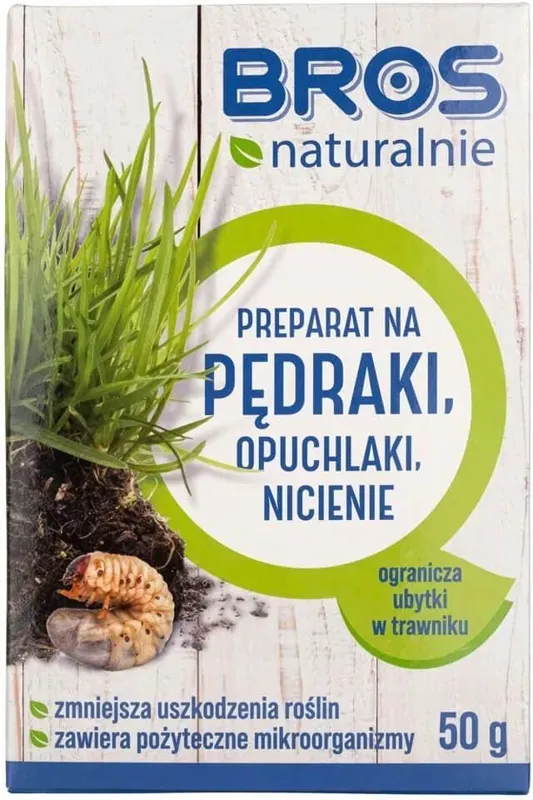 Bros Naturalnie Preparat Na Pędraki Nicienie 50g