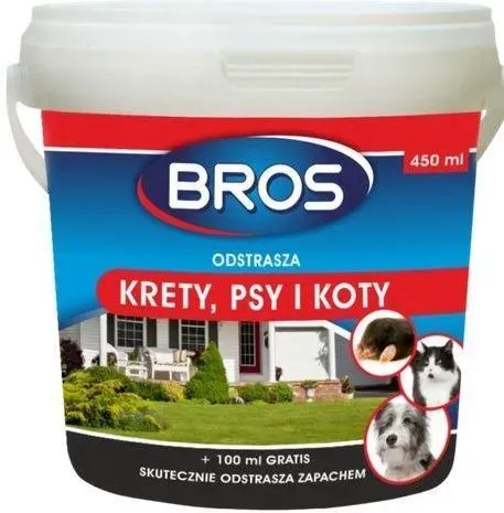 Bros Odstrasza Krety Psy I Koty 450ml
