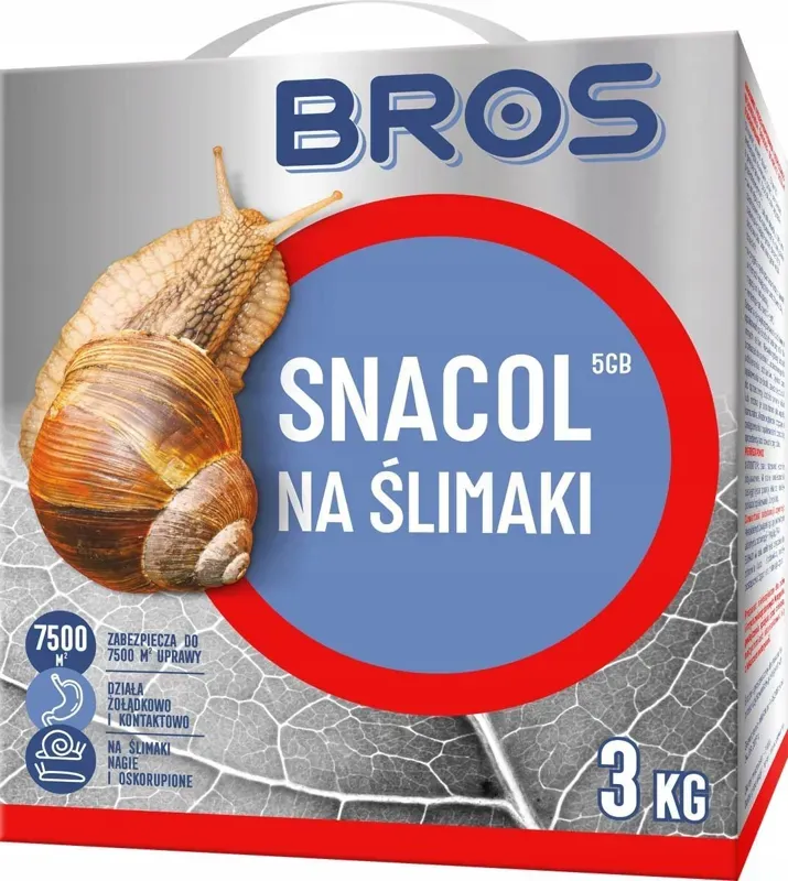 Bros Snacol Granulat Na Ślimaki 05Gb 3Kg