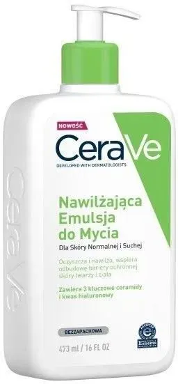 CeraVe Nawilżająca emulsja do mycia twarzy i ciała 1000ml