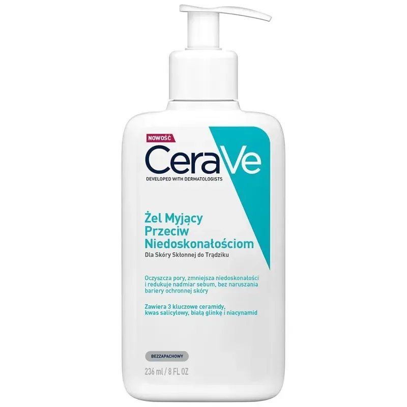 CeraVe Żel myjący przeciw niedoskonałościom 236ml