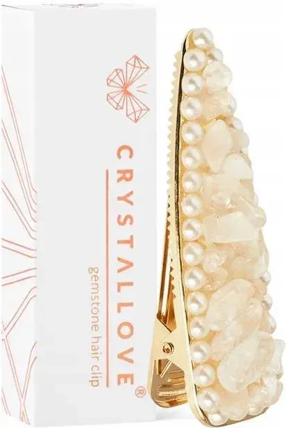 Crystallove Spinka Do Włosów Z Kryształami Kryształ Górski 1szt.