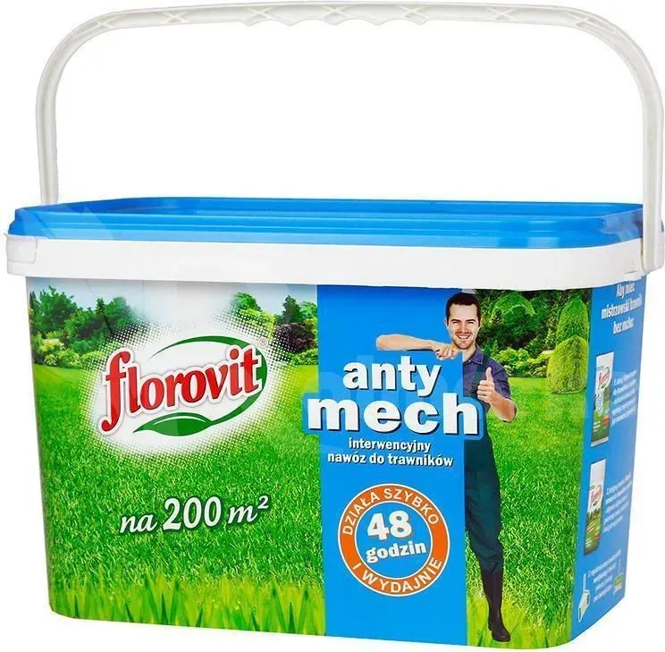Florovit Interwencyjny Nawóz Do Trawników Antymech 4 Kg