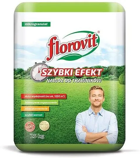 Florovit Nawóz Do Trawników Szybki Efekt 25kg