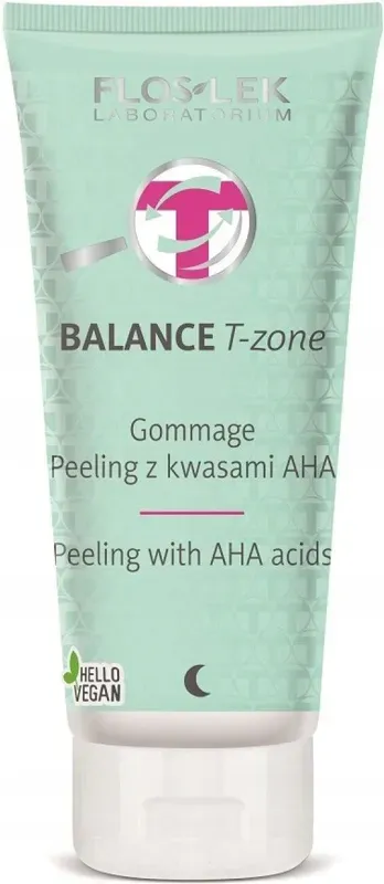 Flos-Lek Balance T-Zone Gommage Peeling Z Kwasami Aha 125 ml
