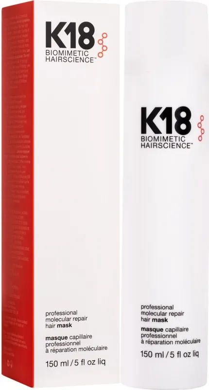 K18 Leave-in Profssional Molecular Repair Hair Mask Profesjonalna Molekularna Maska do Włosów bez Spłukiwania 150ml