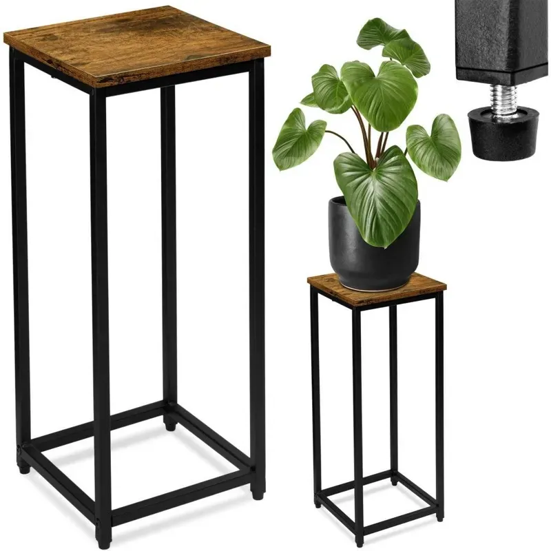 Kwietnik Loftowy Arben Loft Czarny 60cm