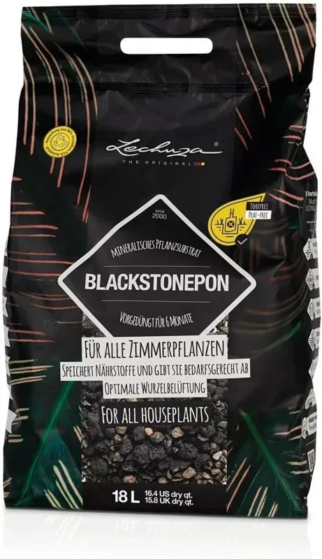 Lechuza Podłoże Specjalistyczne Blackstonepon 18 Litrów