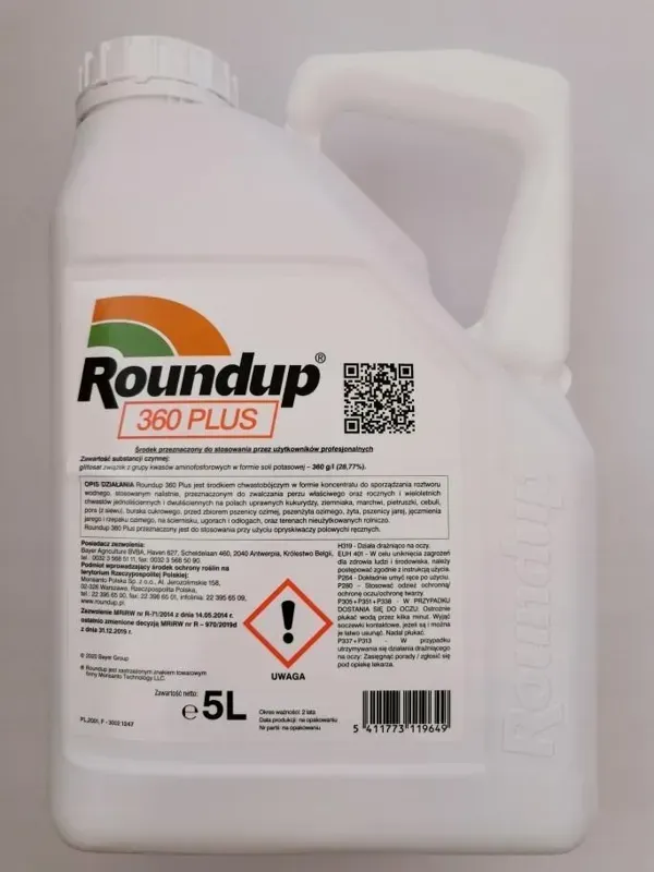 Monsanto Roundup 360 Plus 5L (11916)