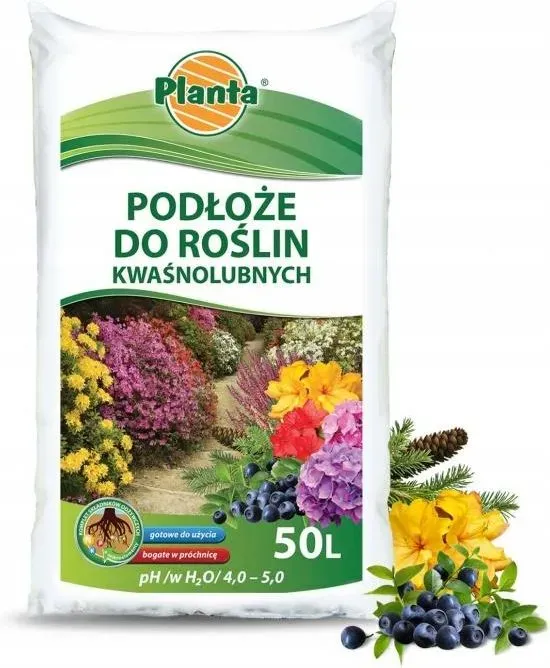 Podłoże Ziemia Do Roślin Kwaśnolubnych 50L