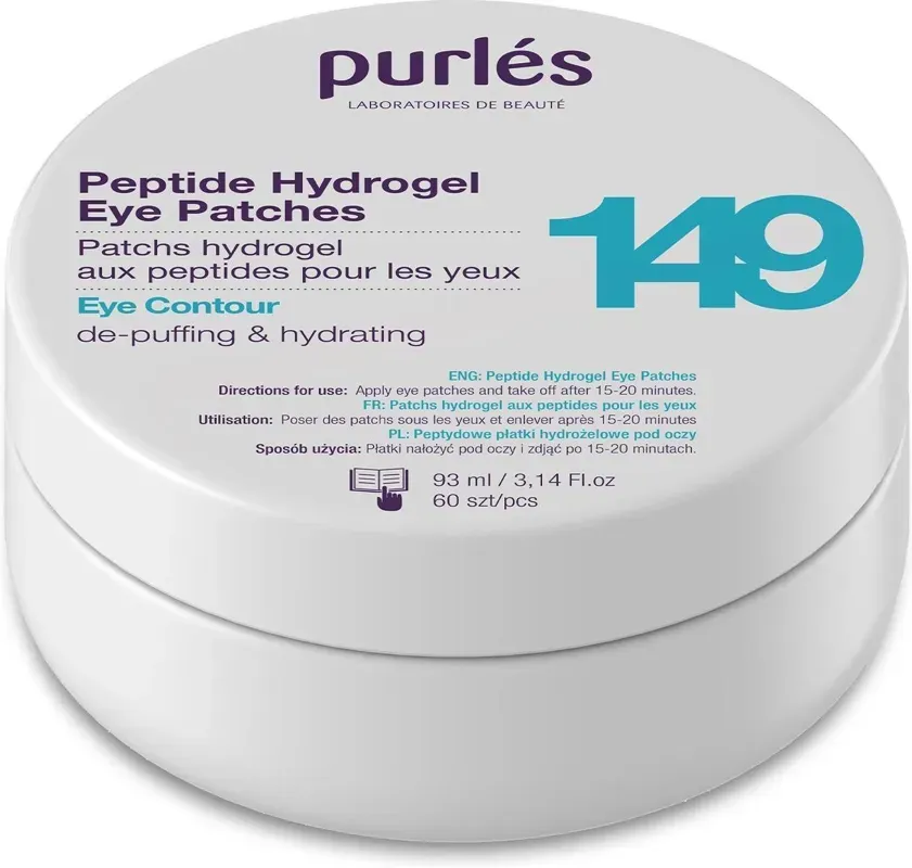 Purles Peptide Hydrogel Eye Patches Płatki peptydowe pod oczy 60 szt