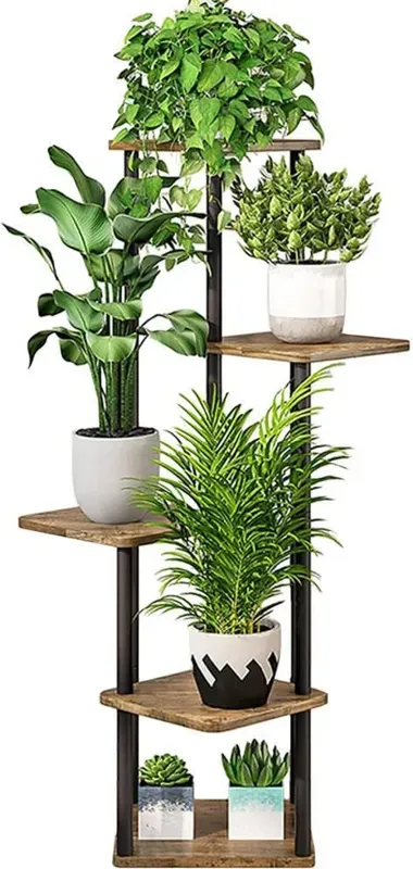 Strado Kwietnik Stojący Metalowy Stojak Na 5 Donic Kwiatów Palace