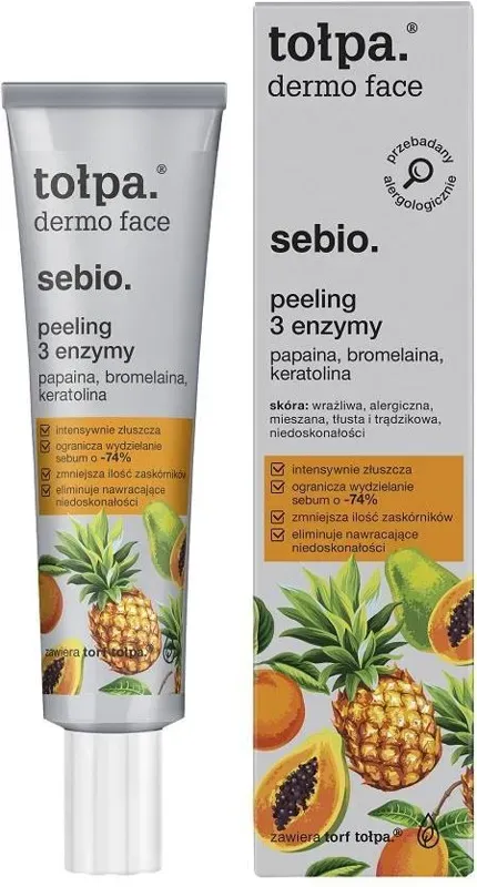 Tołpa Peeling 3 Enzymy 40 ml