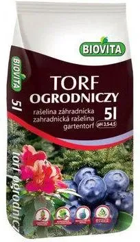 Torf Ogrodniczy Kwaśny Biovita 5 L Ph 3,5-4,5