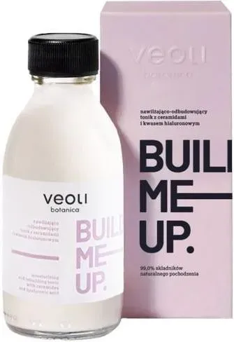 Veoli Botanica Build Me Up Nawilżająco Odbudowujący Tonik Z Ceramidami I Kwasem Hialuronowym 150 ml