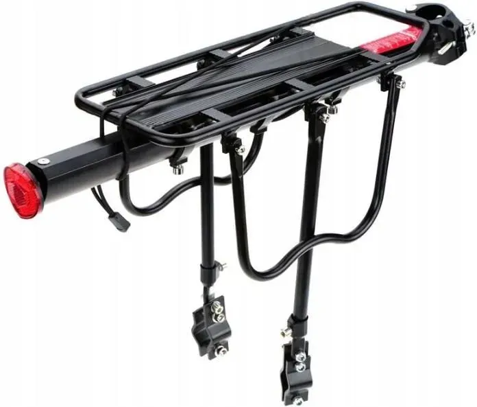 BAGAŻNIK ROWEROWY ALUMINIUM TYLNY UNIWERSALNY 50KG