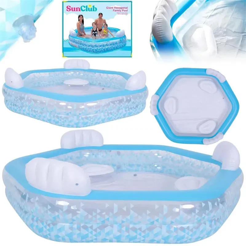 Basen Avenli Sun Club 57161 223x211x58cm