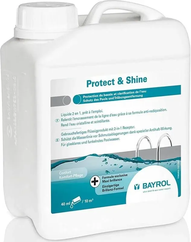 Bayrol Środek Zapewniający Czystą I Lśniącą Wodę Do Basenu Protect & Shine 2L