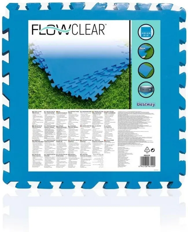 Bestway Mata Piankowa Pod Basen 50X50cm 9 Szt. 58220