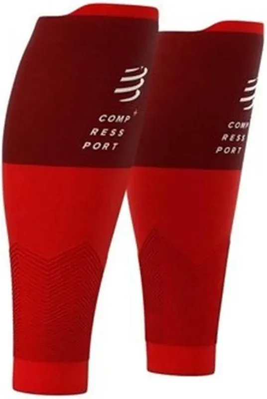 Compressport Opaski Kompresyjne Na Łydki R2V2 Czerwony