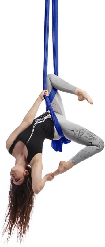 Full Set Aerial Do Domu Hamak Chusta Akrobatyczna Taniec W Powietrzu Just Niebieski