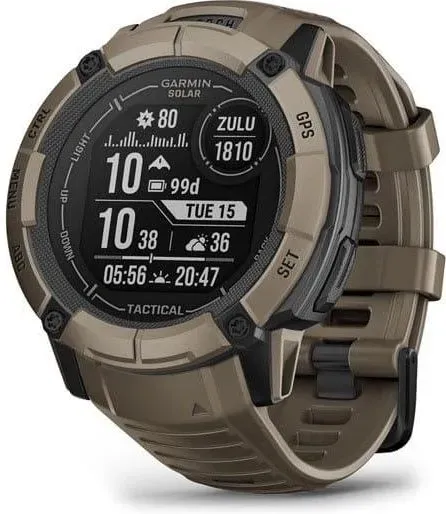 Garmin Instinct 2X Solar Tactical Edition Jasnobrązowy